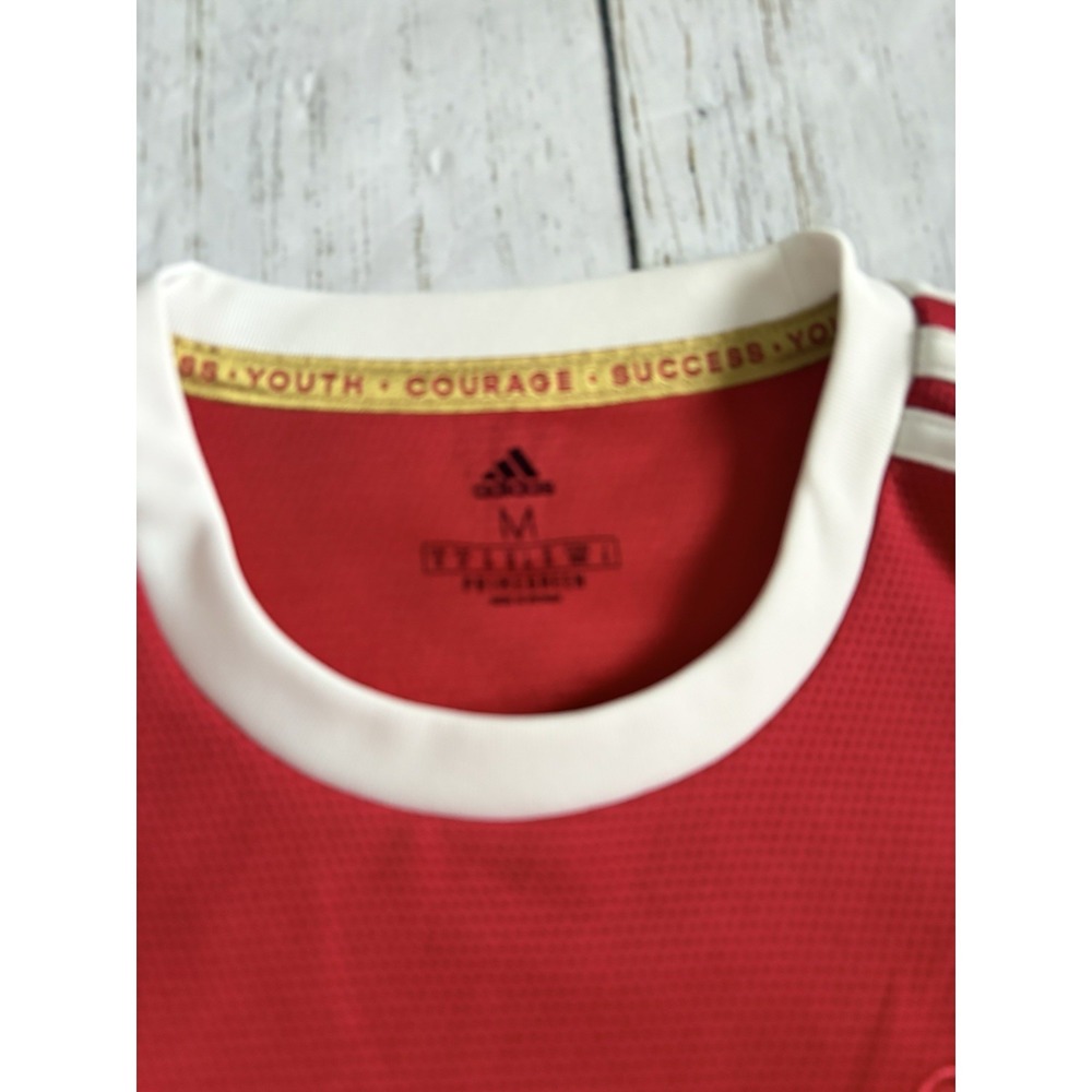 Adidas Manchester United Home Jersey Size Medium Adult Mens Jadon Sancho Player - Picture 6 of 8